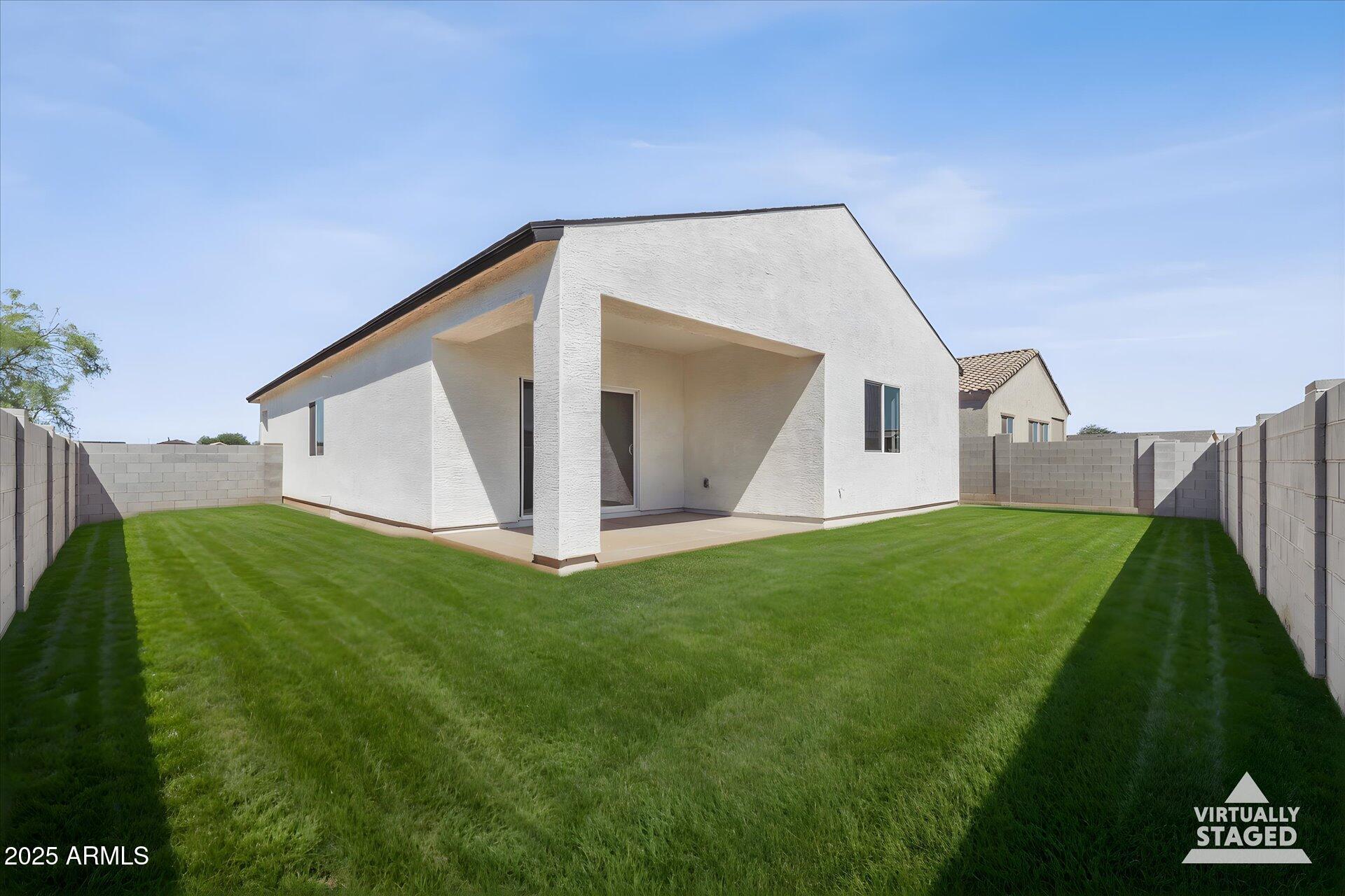 15081 South Capistrano Road Arizona City, AZ 85123 - Photo 35 of 37 Rear View Staged