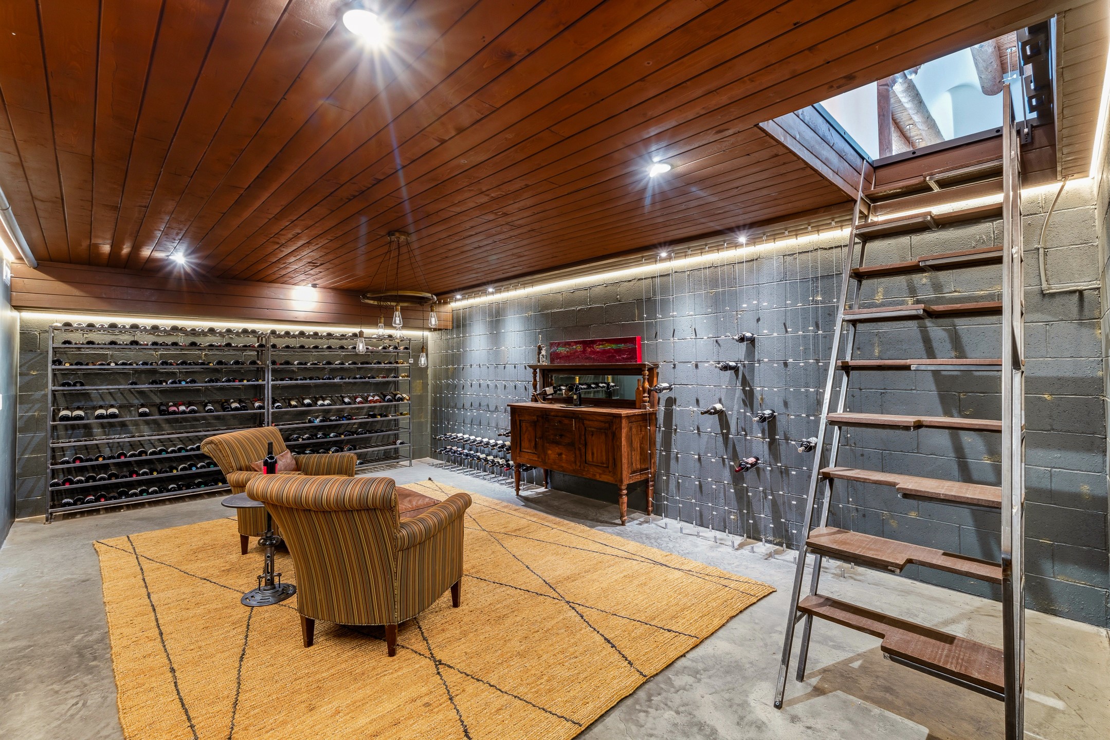 148 Barranca Road Santa Fe, NM 87501 - Photo 63 of 86 Wine cellar