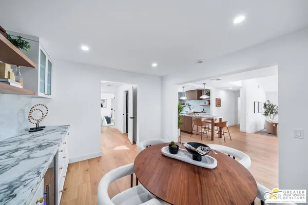a very nice looking room with a large window