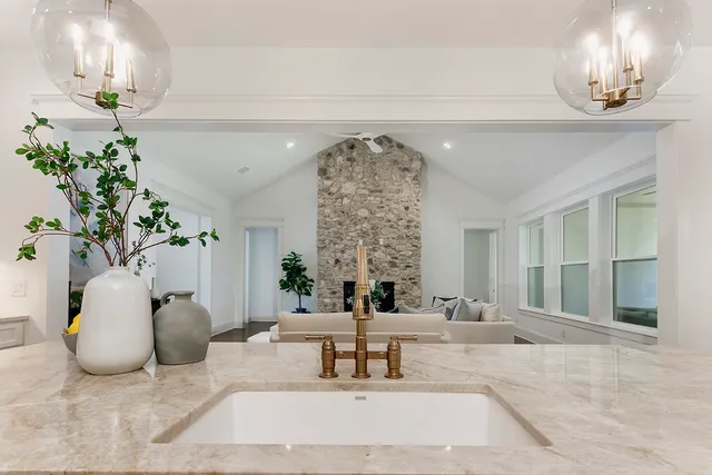 a storage room with empty racks