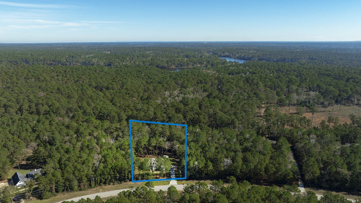 630 Lonestar Road Huntsville, TX 77340 - Photo 2 of 48 a view of a city with lush green forest