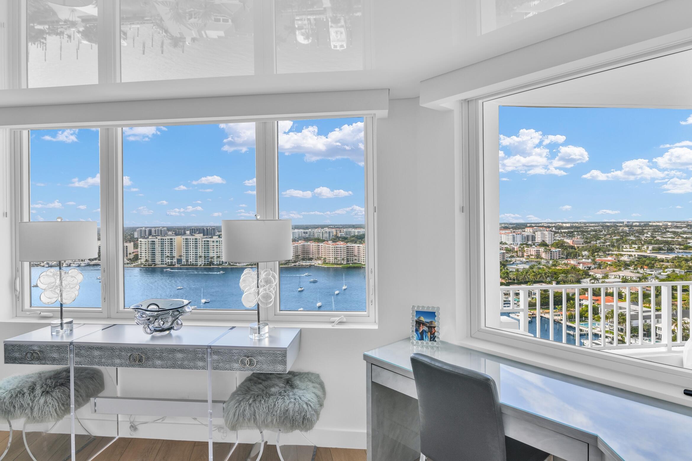 500 South Ocean Boulevard, Unit PH8PH9 Boca Raton, FL 33432 - Photo 38 of 70 PH9 GUEST BEDROOM VIEW