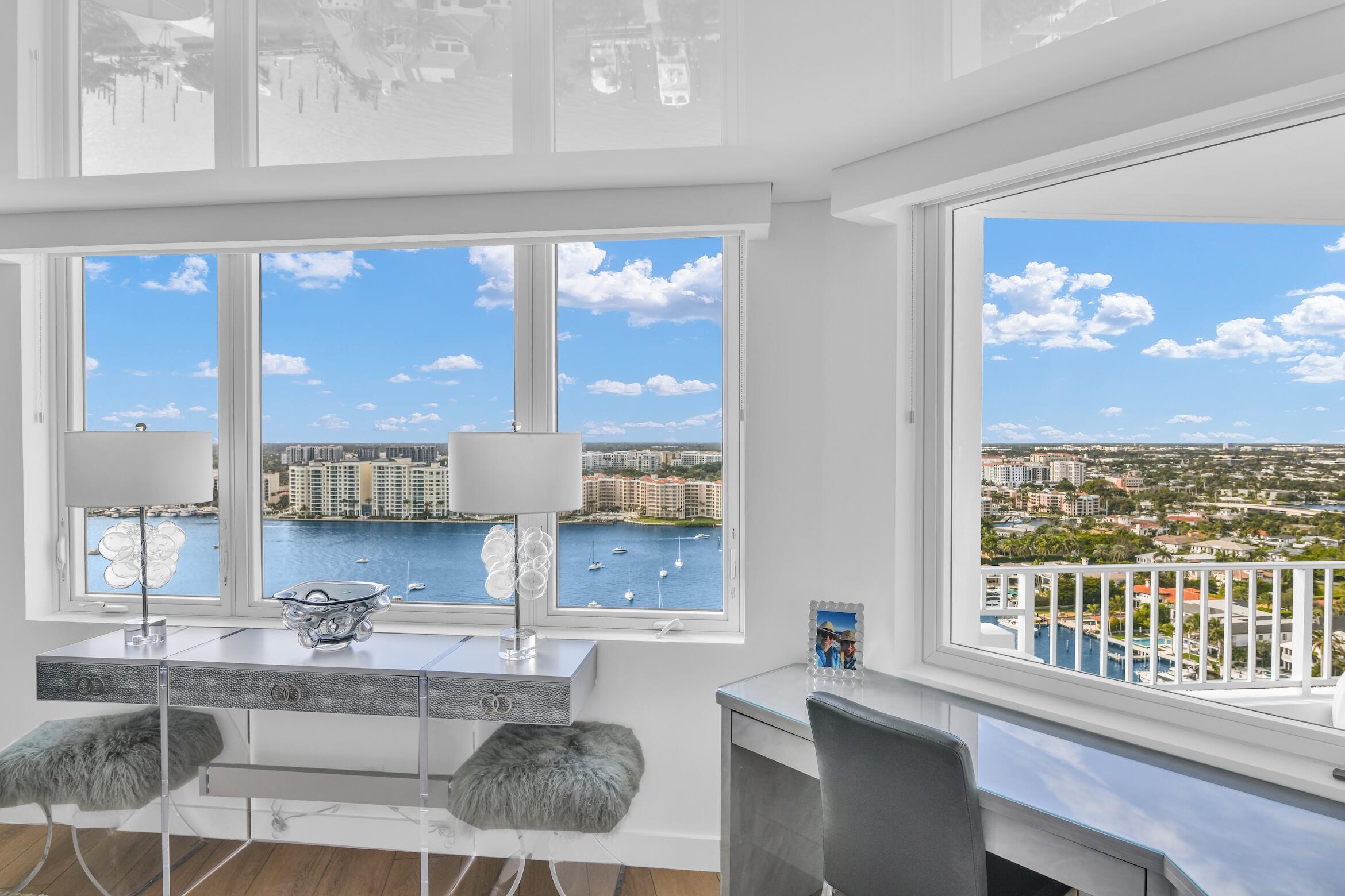 500 South Ocean Boulevard, Unit PH8PH9 Boca Raton, FL 33432 - Photo 39 of 70 PH9 GUEST BEDROOM VIEW