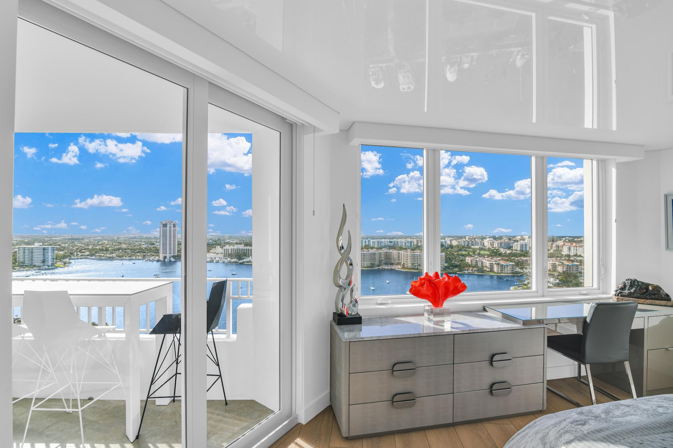 500 South Ocean Boulevard, Unit PH8PH9 Boca Raton, FL 33432 - Photo 45 of 70 PH9 PRIMARY BEDROOM VIEW