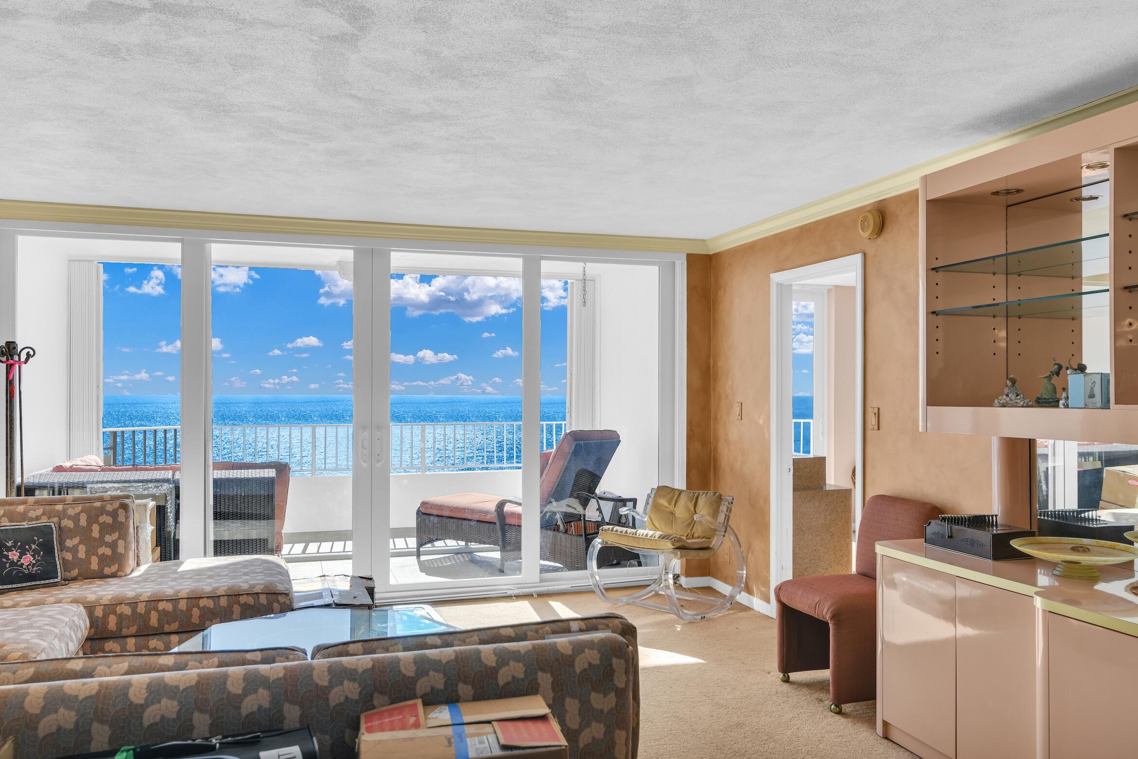 500 South Ocean Boulevard, Unit PH8PH9 Boca Raton, FL 33432 - Photo 5 of 70 PH8 LIVING ROOM