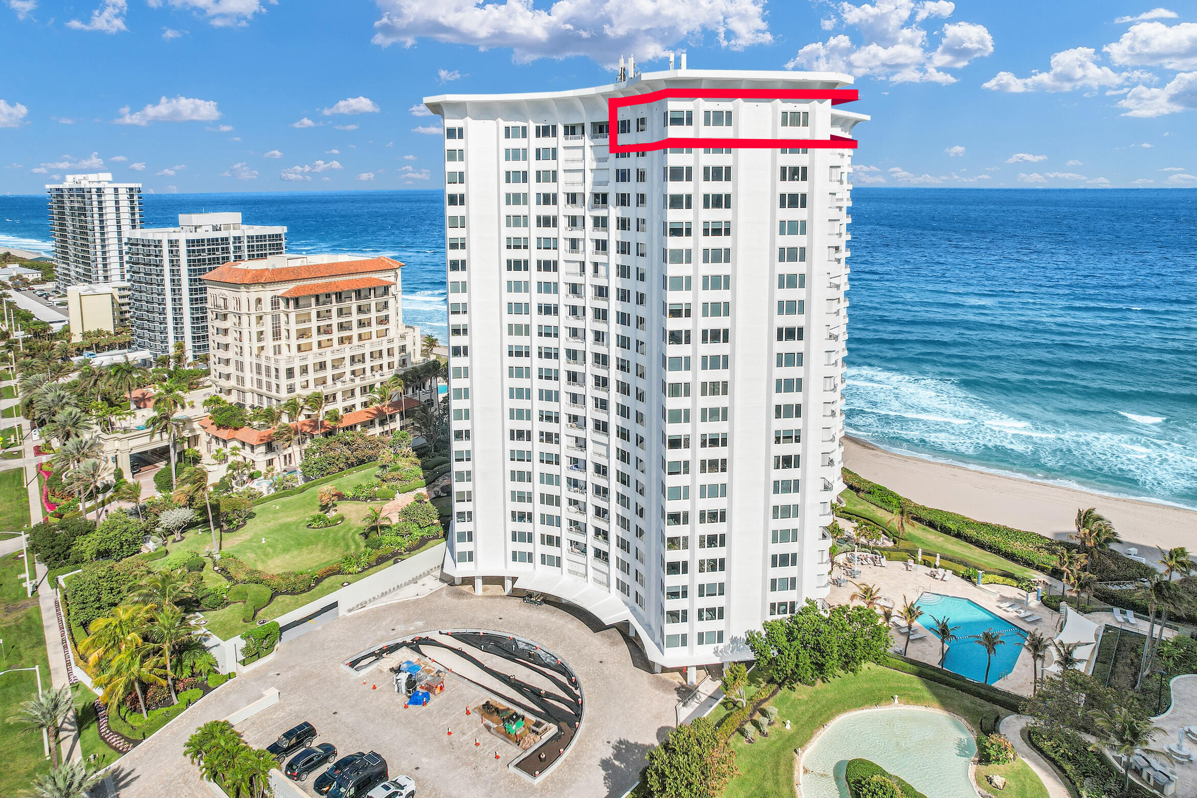 500 South Ocean Boulevard, Unit PH8PH9 Boca Raton, FL 33432 - Photo 70 of 70 UNIT MARKER