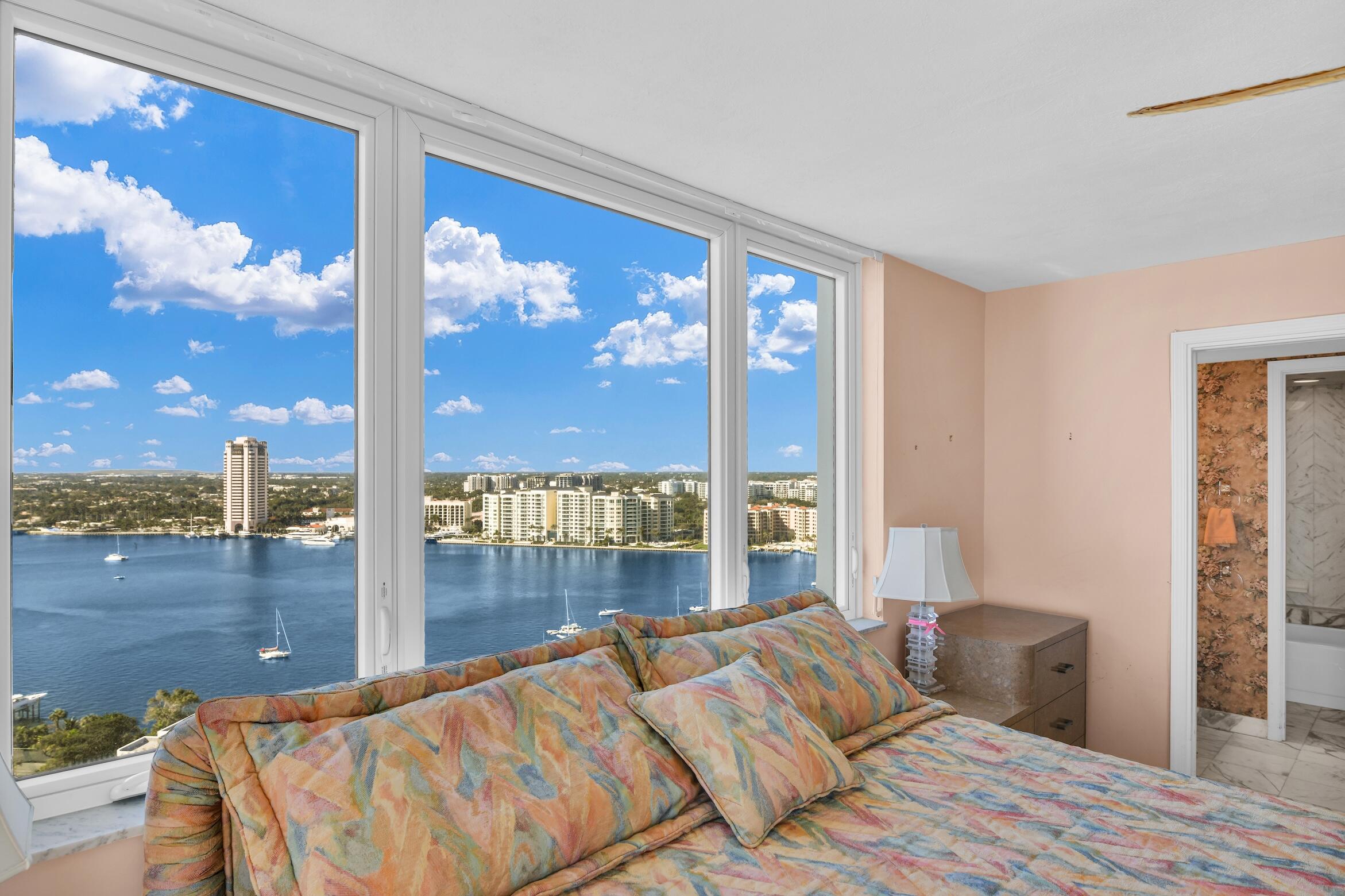 500 South Ocean Boulevard, Unit PH8PH9 Boca Raton, FL 33432 - Photo 8 of 70 PH8 PRIMARY BEDROOM VIEW