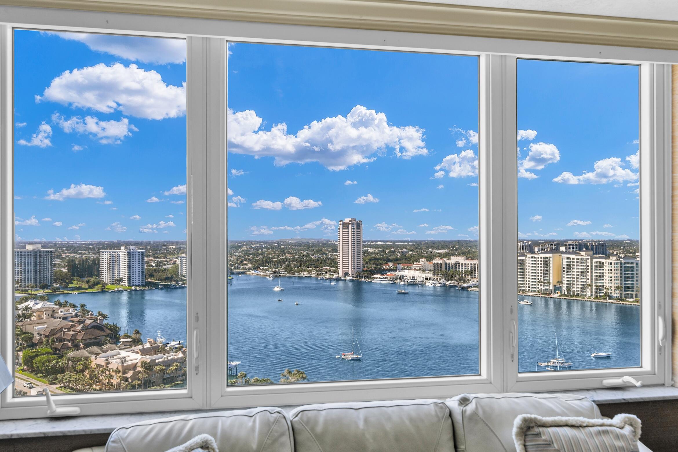 500 South Ocean Boulevard, Unit PH8PH9 Boca Raton, FL 33432 - Photo 10 of 70 PH8 DEN/DINING ROOM VIEW