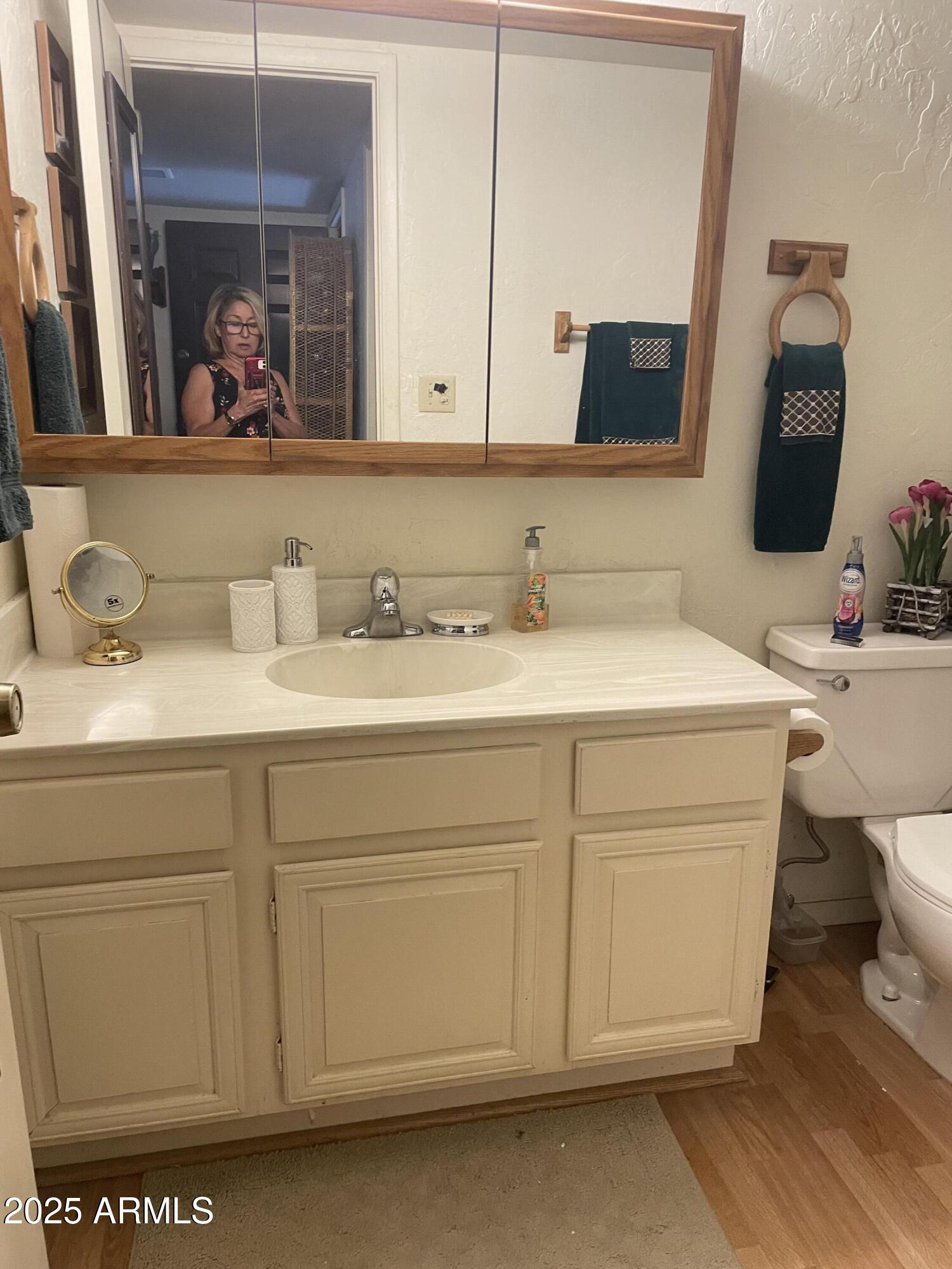 4479 Resort Loop, Unit A21 Pinetop, AZ 85935 - Photo 9 of 12 a bathroom with a sink and a mirror
