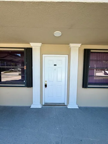 a view of an entryway