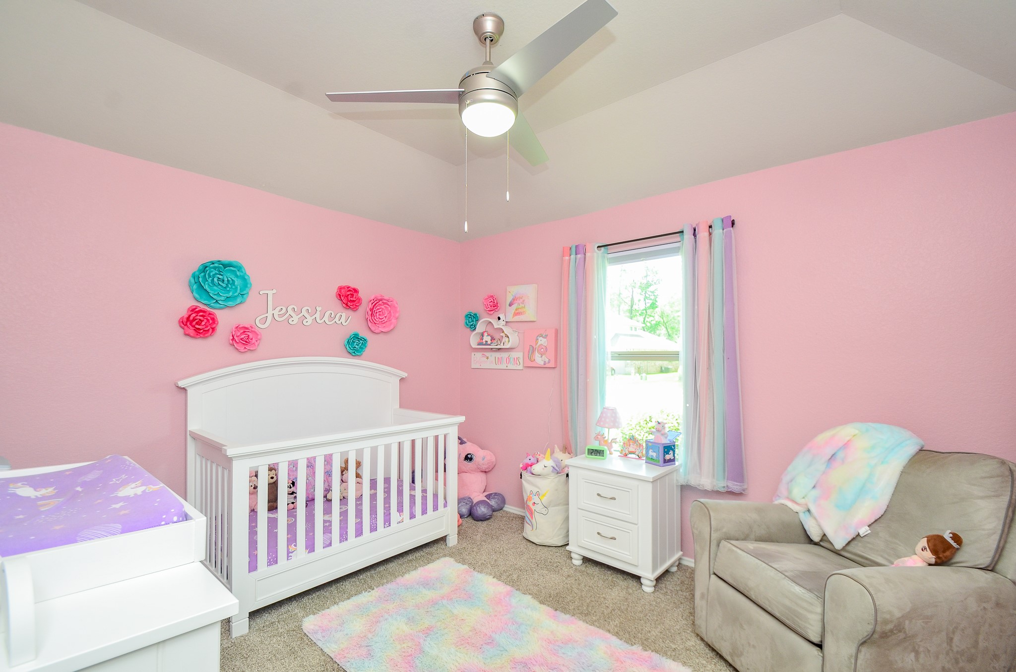 3810 Willow Valley Conroe, TX 77301 - Photo 31 of 38 a bedroom with furniture and a window