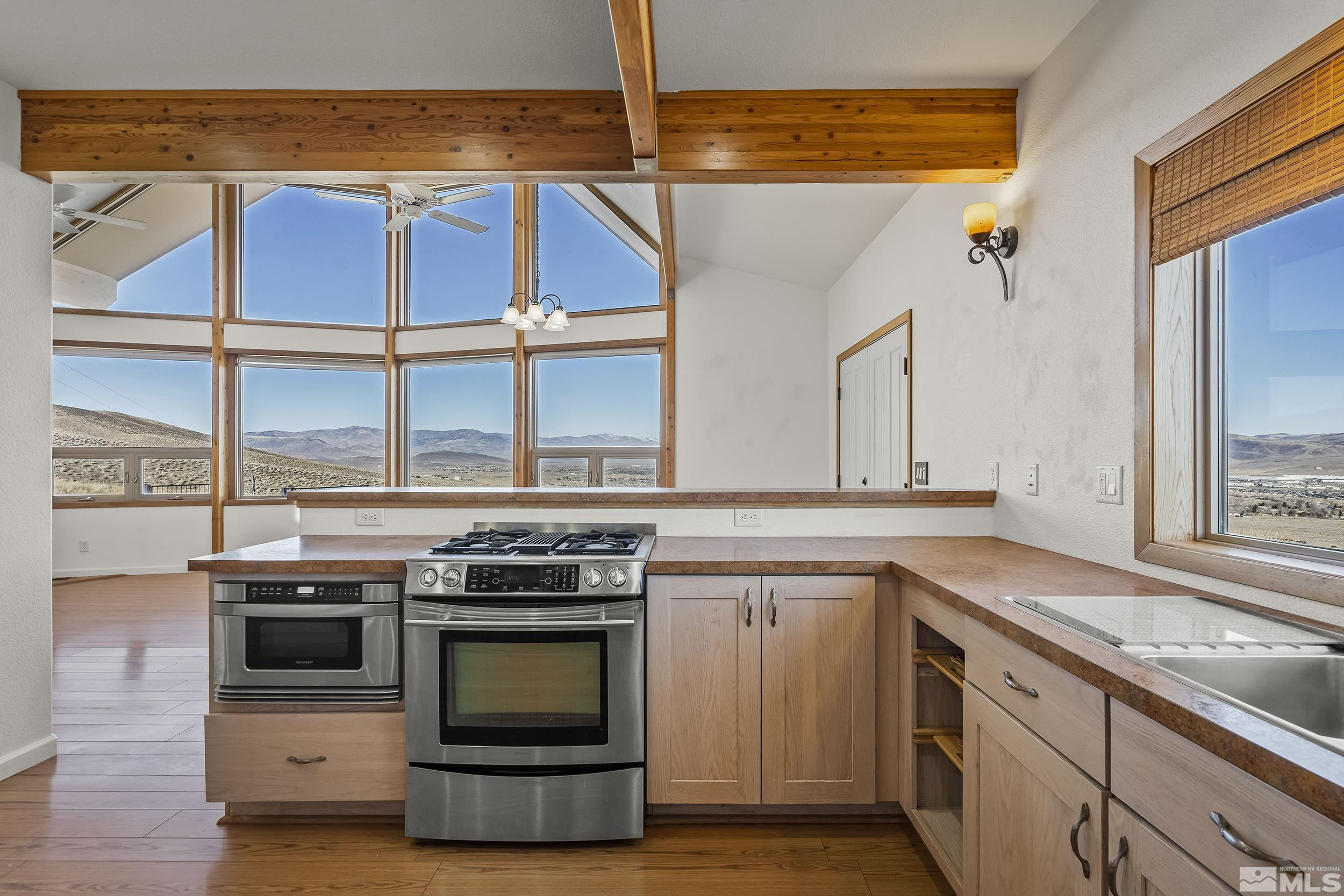2330 Hillcrest Road Fernley, NV 89408 - Photo 7 of 40 kitchen w/ view