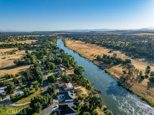 a view of a lake yard