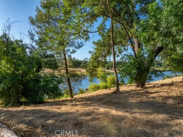 a view of open space with trees