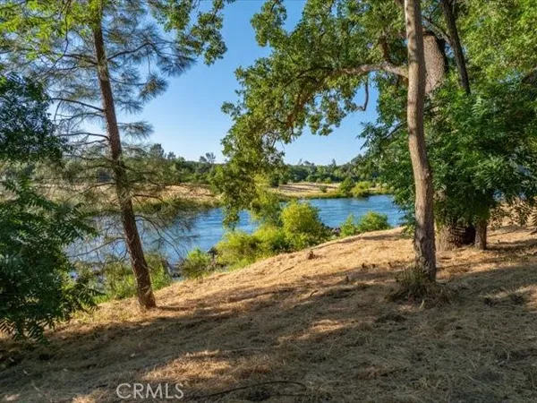 a view of backyard with green space