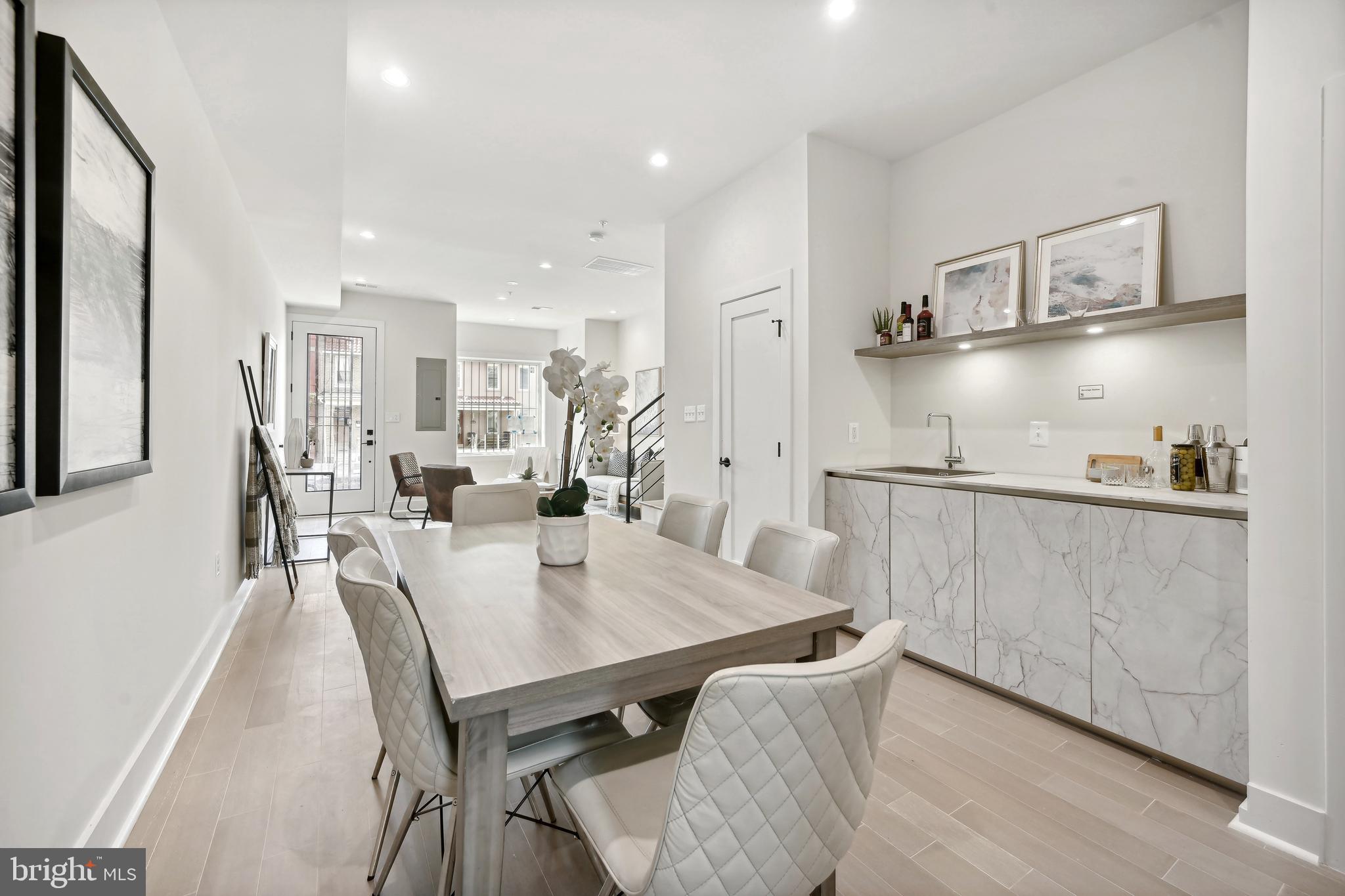 3657 13th Street Northwest Washington, DC 20010 - Photo 4 of 35 a view of a dining room with furniture