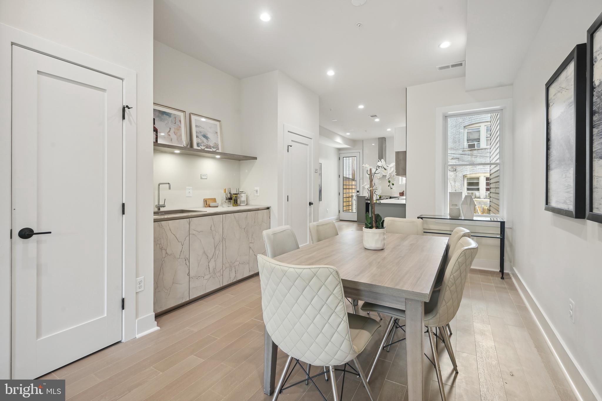 3657 13th Street Northwest Washington, DC 20010 - Photo 5 of 35 a view of a dining room with furniture