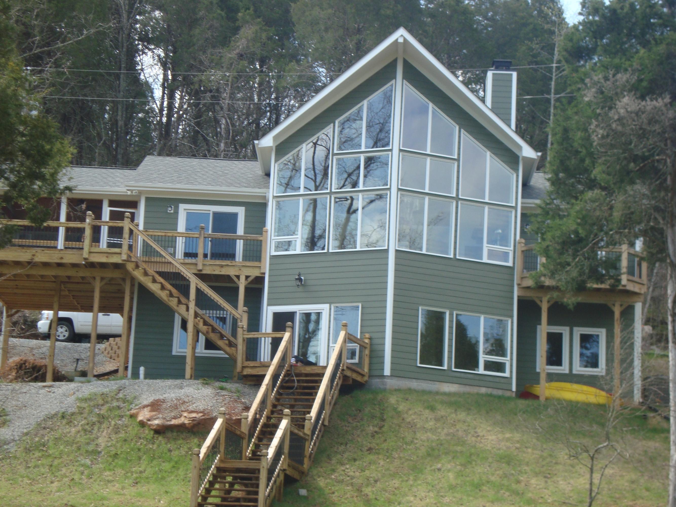 Lakeside Walls of Windows