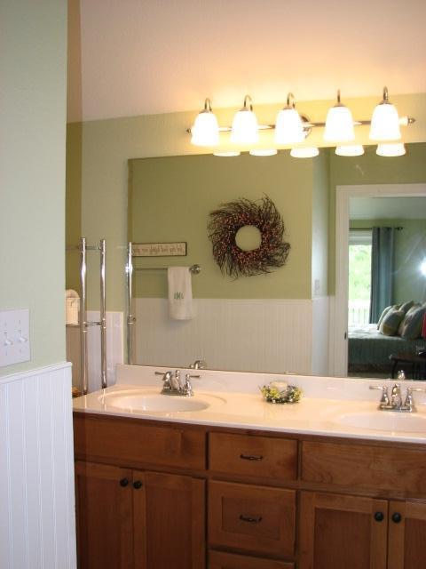 Master Bathroom Double Sink