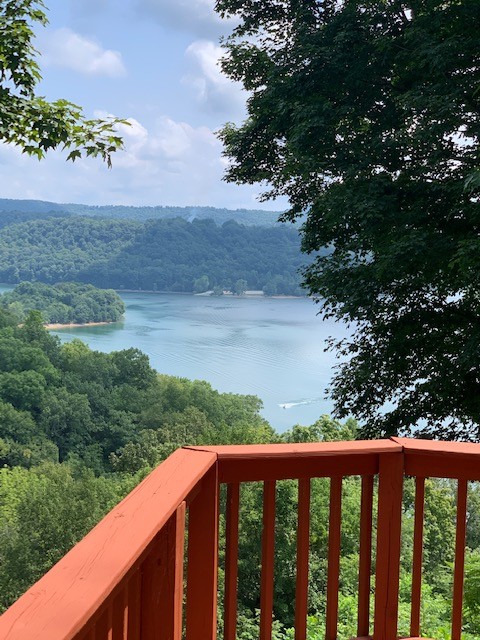 323 Cosby Parris Road Byrdstown, TN 38549 - Photo 20 of 28 a balcony with an outdoor space