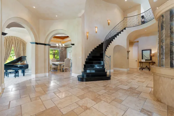 a view of entryway and hall