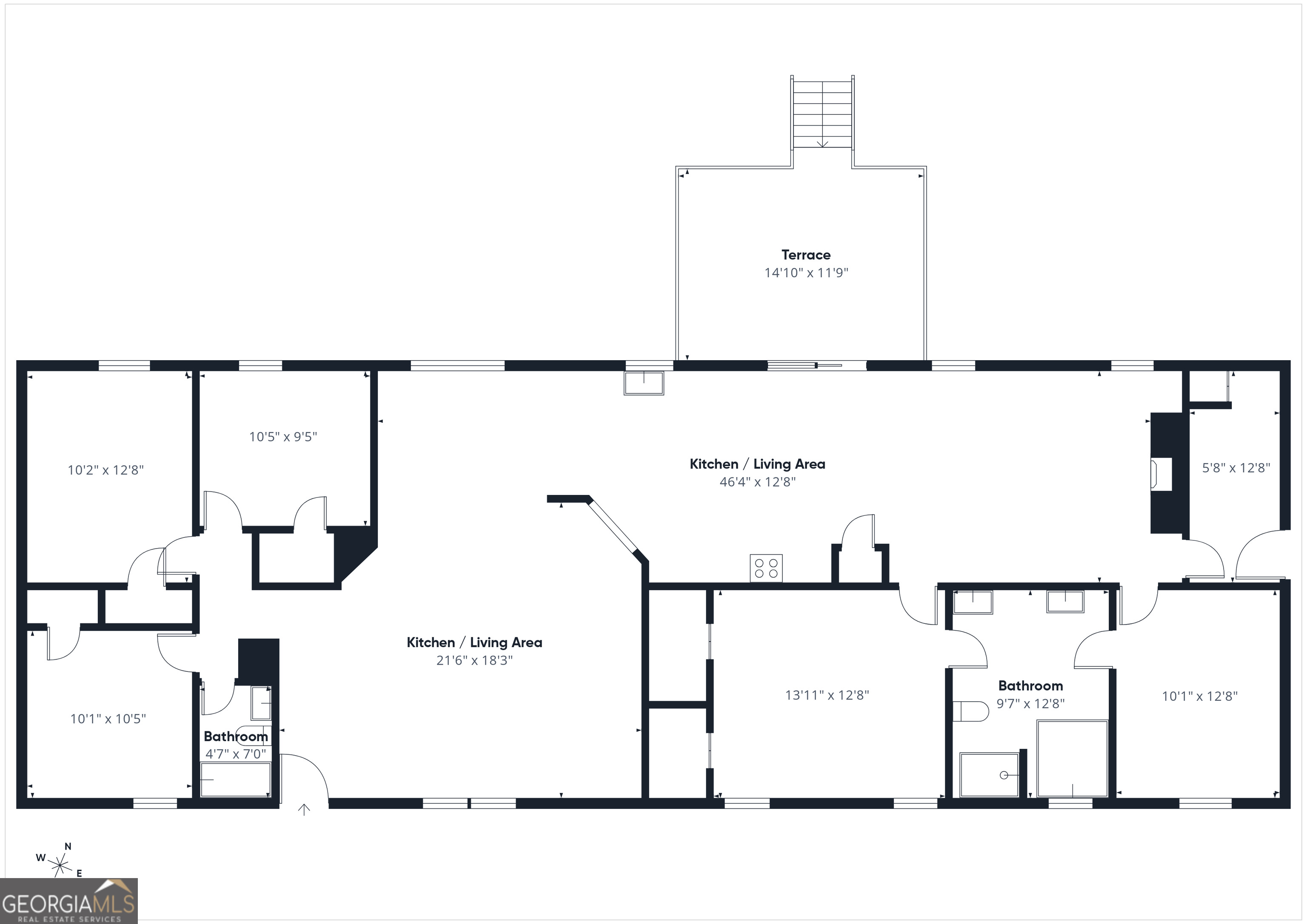 1669 Henderson Road Macon, GA 31217 - Photo 48 of 48 a picture of a bathroom with a sink