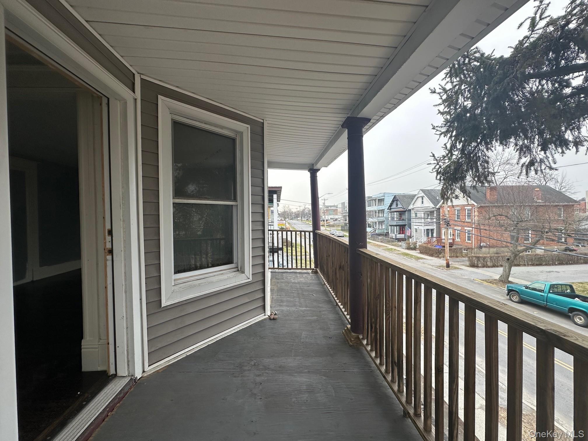 197 North Hamilton Street, Unit 2 Poughkeepsie, NY 12601 - Photo 10 of 12 Private front porch of primary bedroom
