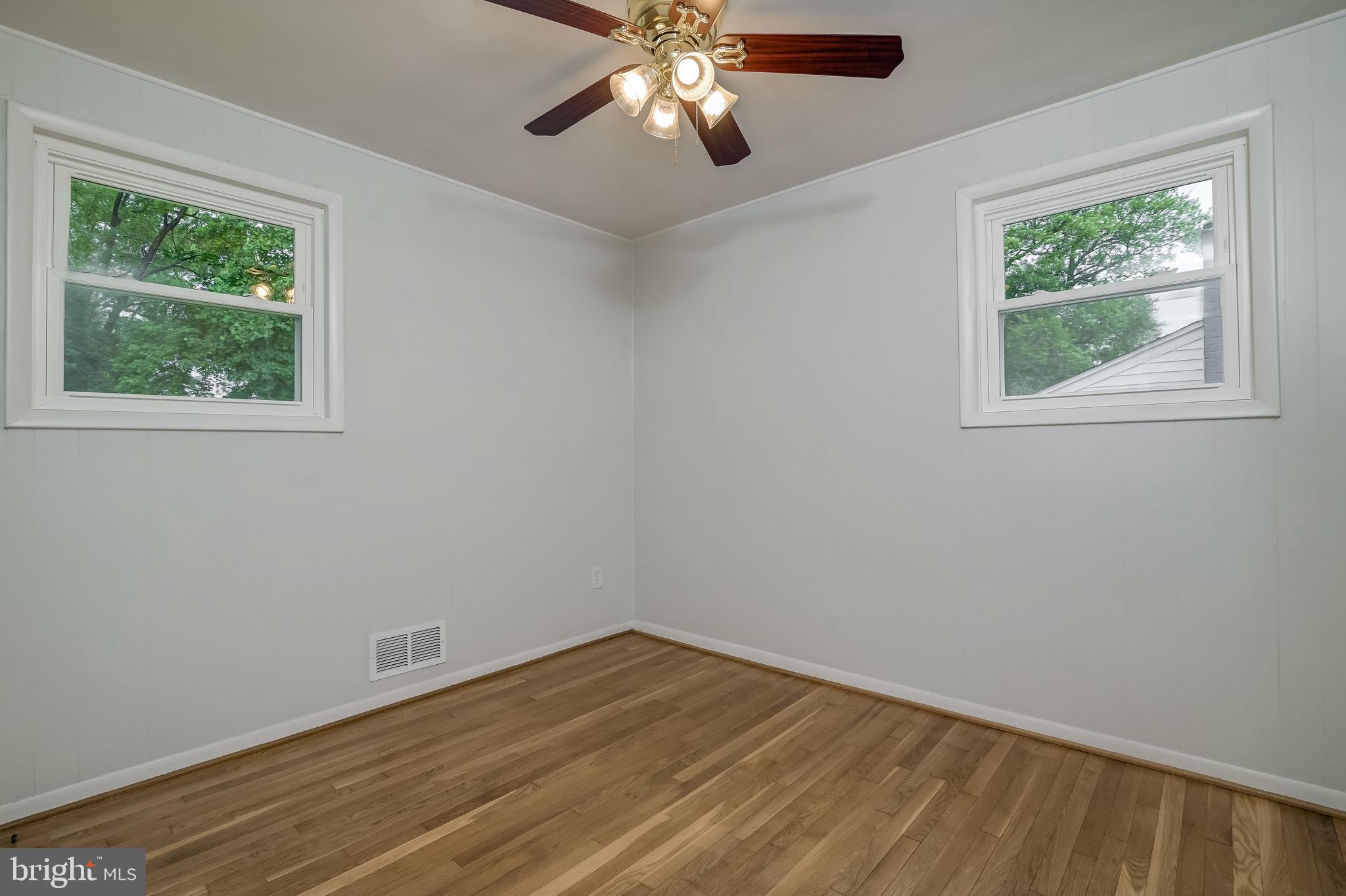 3808 Greenly Street Silver Spring, MD 20906 - Photo 22 of 52 Second Bedroom in rear corner with hardwood floors