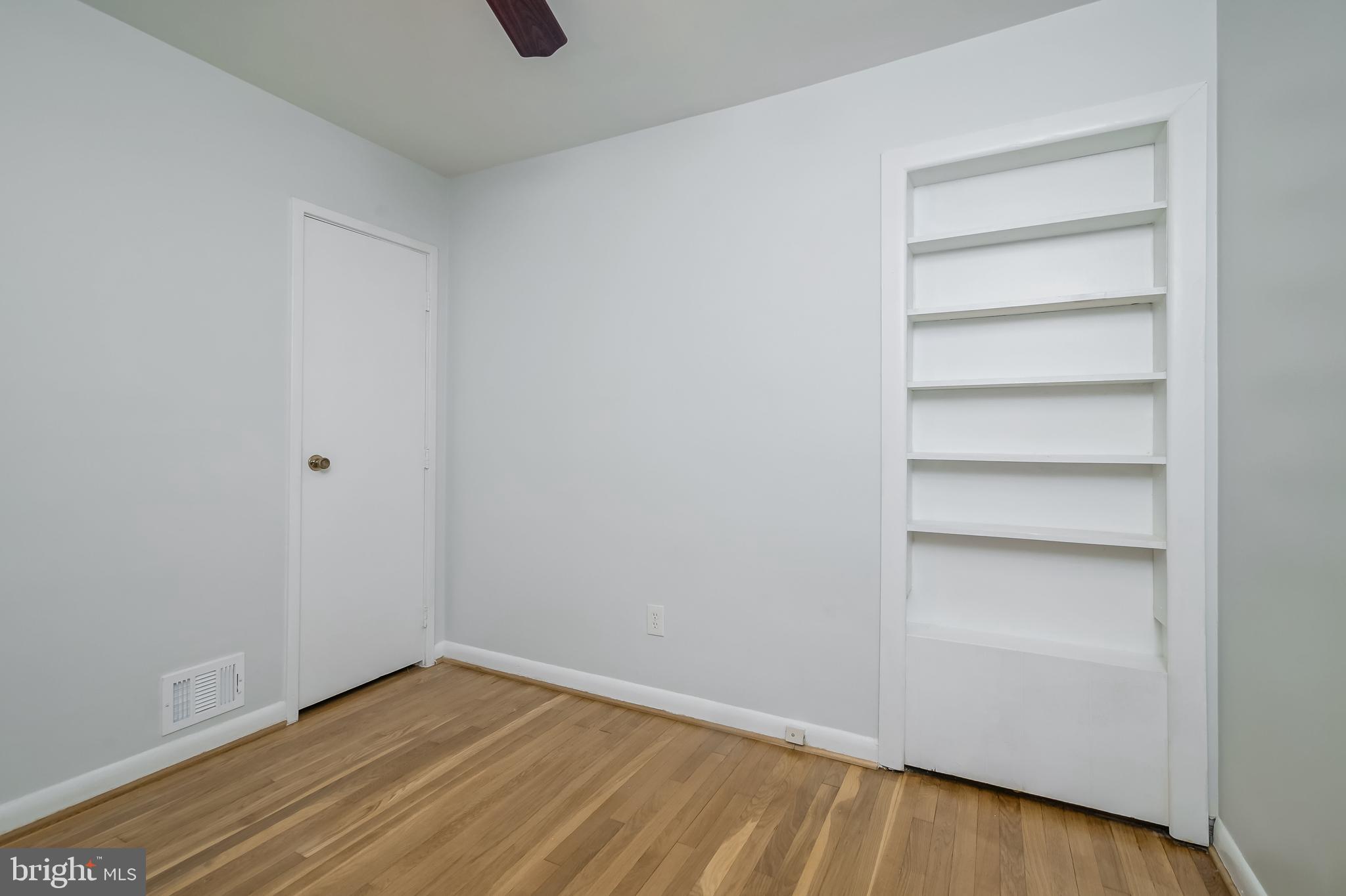 3808 Greenly Street Silver Spring, MD 20906 - Photo 26 of 52 Third Bedroom with Built-in shelving