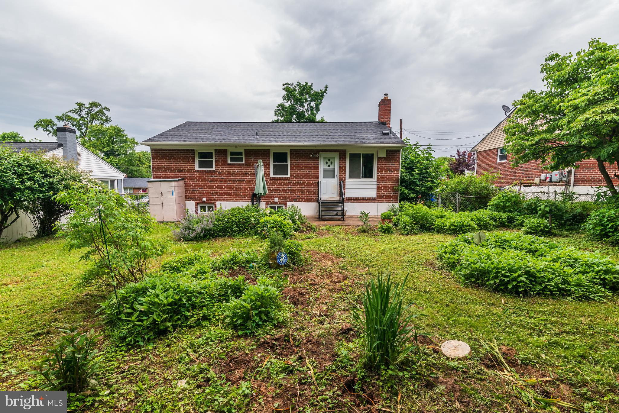 3808 Greenly Street Silver Spring, MD 20906 - Photo 44 of 52 Rear of house and yard