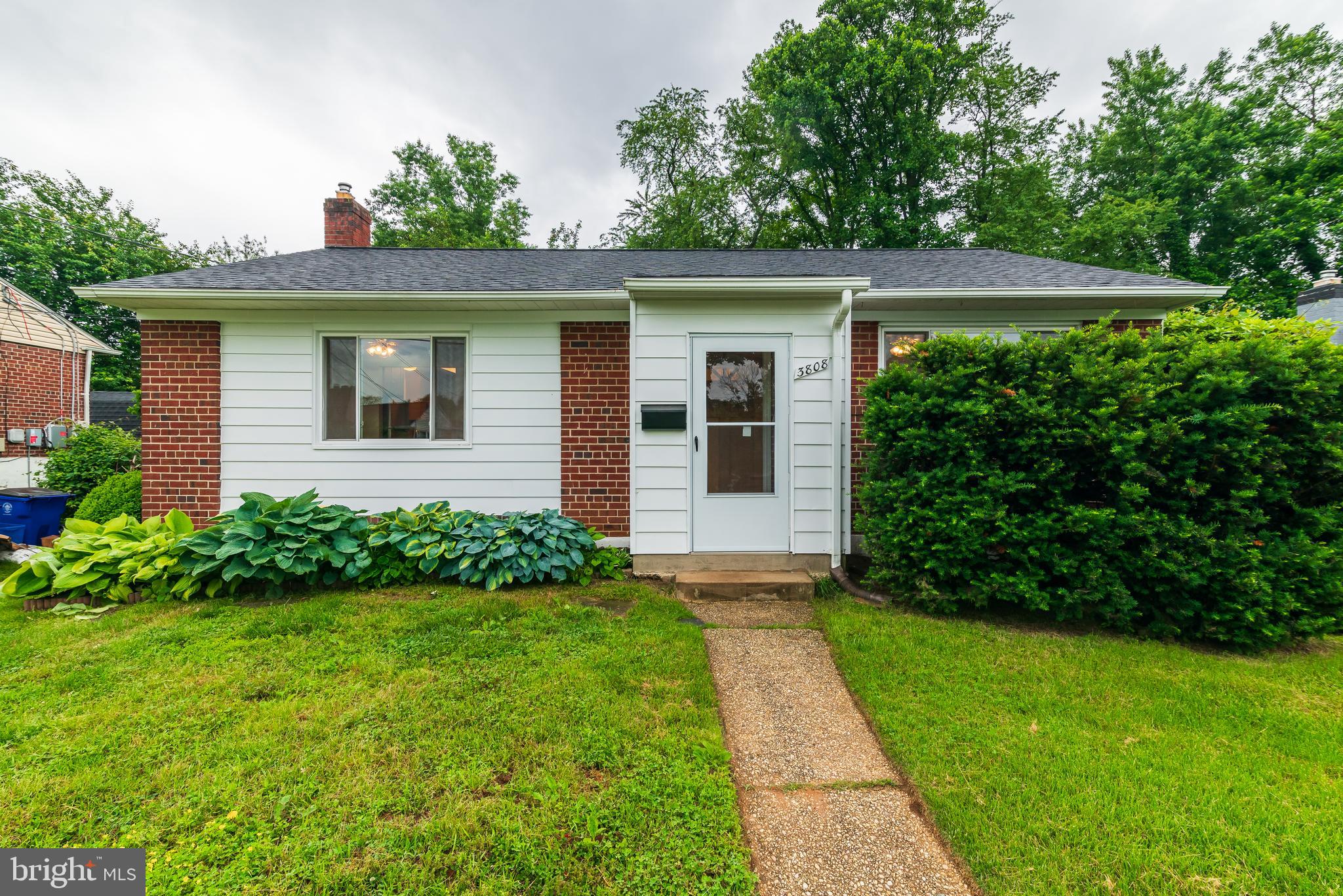 3808 Greenly Street Silver Spring, MD 20906 - Photo 45 of 52 Front view of house; new roof in 2024!