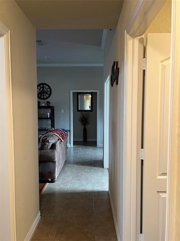 312 McAfee Street Mabank, TX 75147 - Photo 10 of 40 a view of a hallway to a livingroom and a hallway
