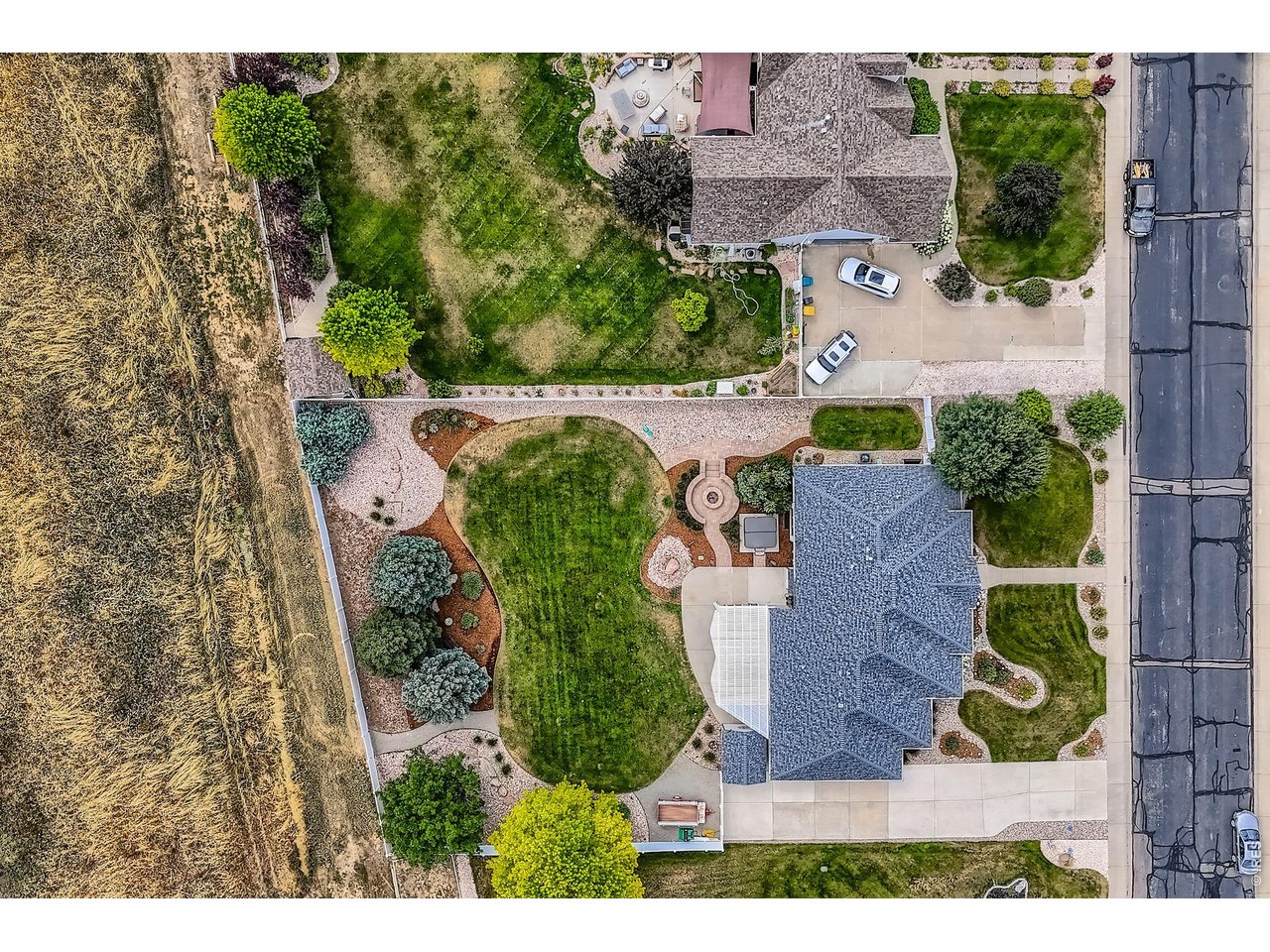 640 Valley View Road Loveland, CO 80537 - Photo 39 of 40 an aerial view of a house having outdoor space