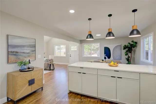 a view of living room with furniture and window