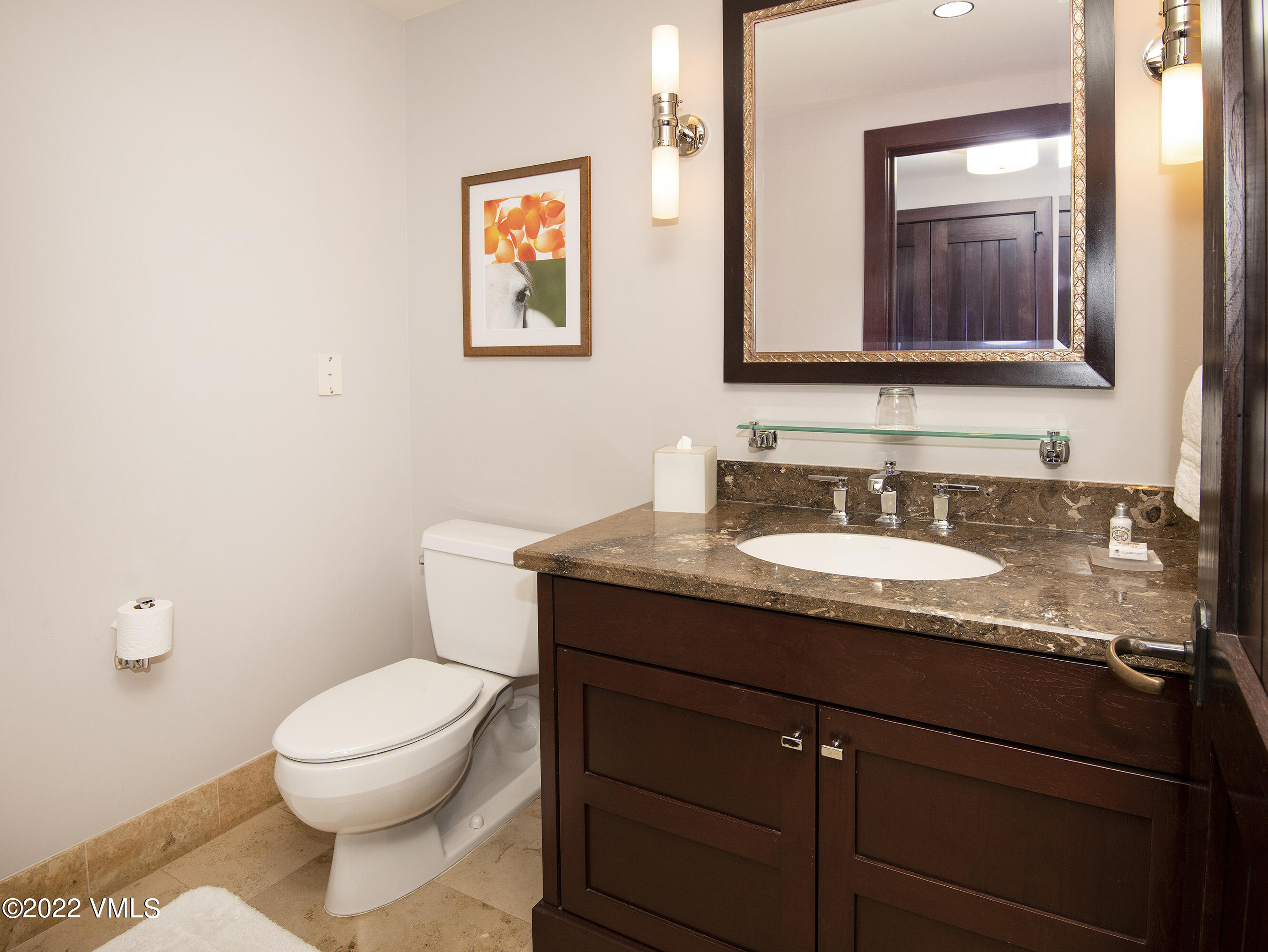 1 Vail Road, Unit 7105A Vail, CO 81657 - Photo 19 of 39 Main floor powder room