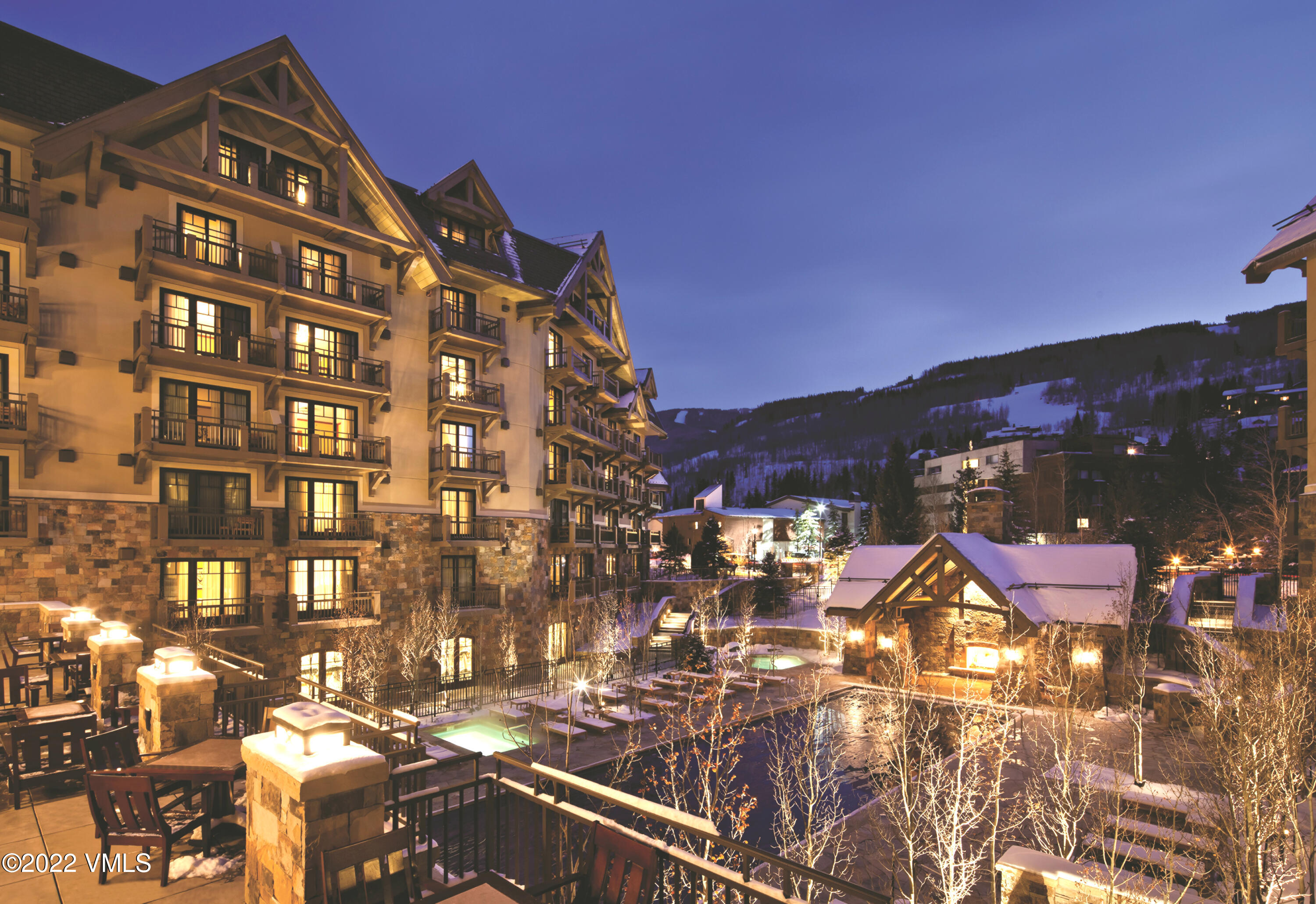 1 Vail Road, Unit 7105A Vail, CO 81657 - Photo 32 of 39 Four Seasons mountain view
