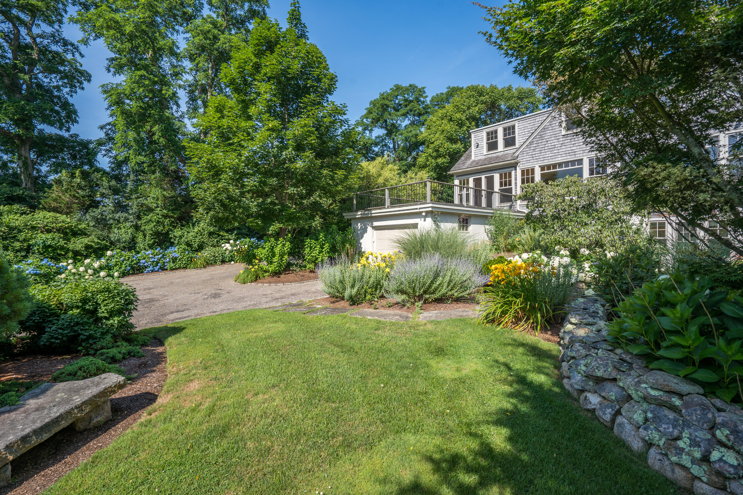 268 Elm Road Falmouth, MA 02540 - Photo 24 of 29 a front view of a house with a yard