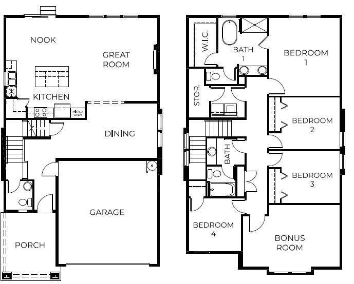61186 Southwest Beverly Way Bend Bend, OR 97702 - Photo 2 of 2 Cambridge floorplan