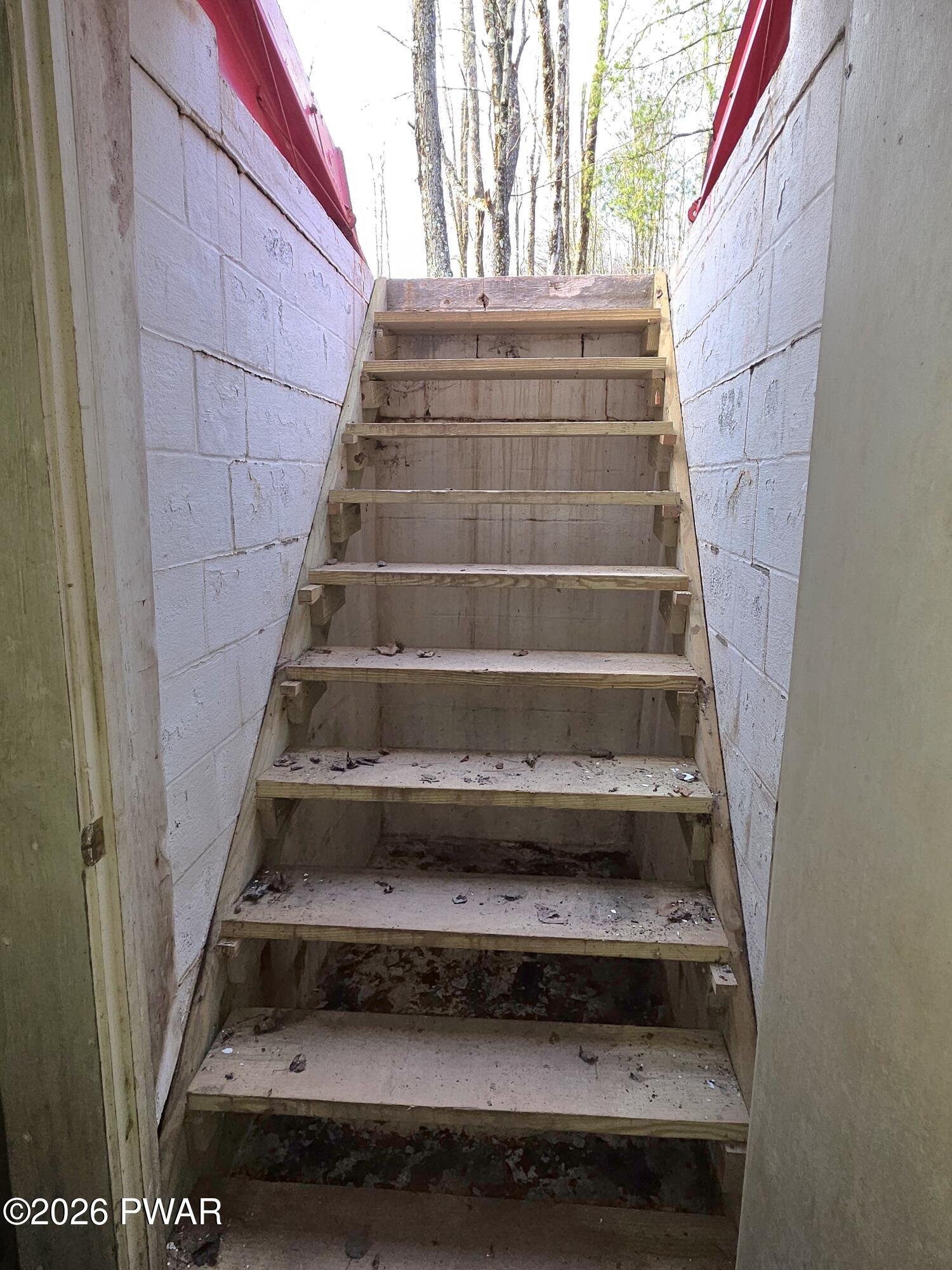 183 Galloway Road Equinunk, PA 18417 - Photo 43 of 51 Stairs to Basement