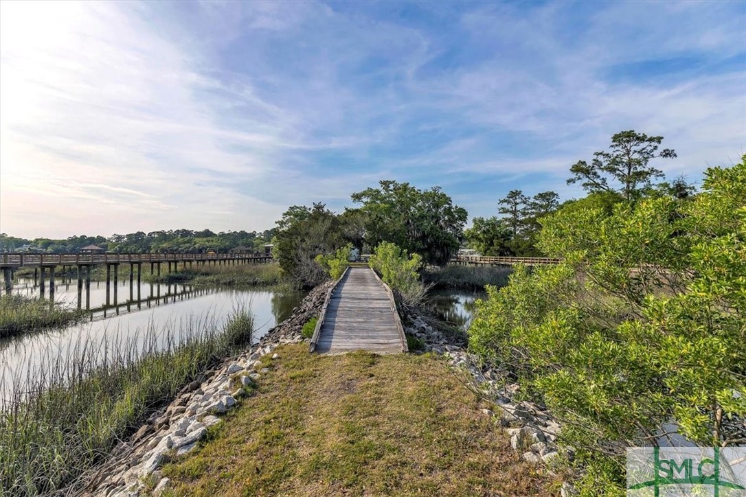 41 Cardinal Road Savannah, GA 31406 - Photo 37 of 50 Causeway leading to the dock.