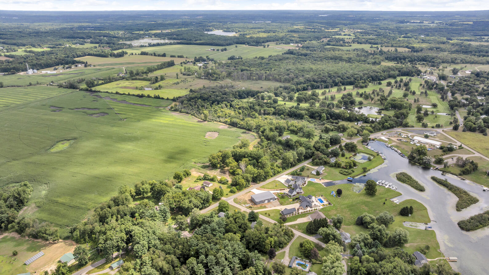 4111 Hanover Road Horton, MI 49246 - Photo 39 of 41 4111 Hanover Rd Horton MI (Aerials) - 8