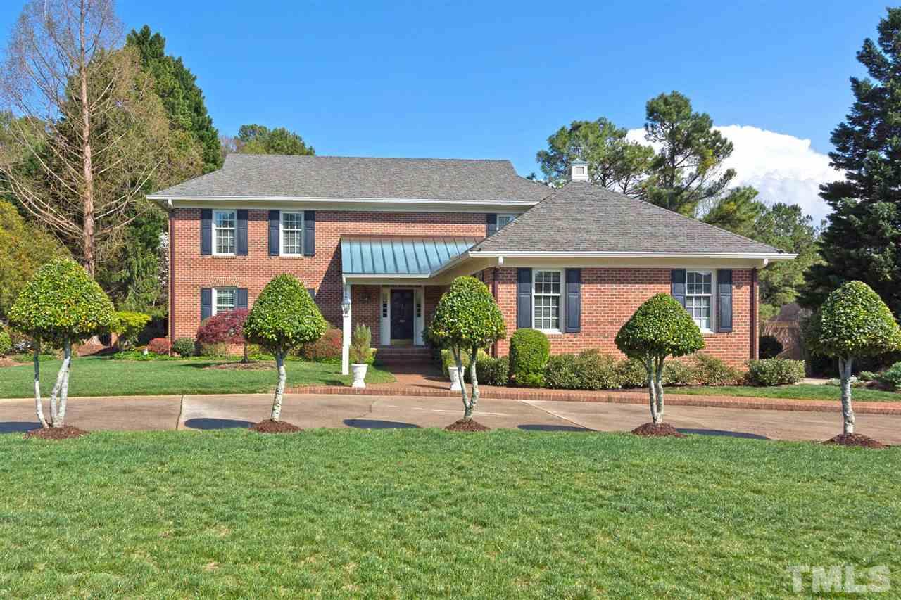 4012 John S Raboteau Wynd Raleigh, NC 27612 - Photo 2 of 25 a house view with a garden space
