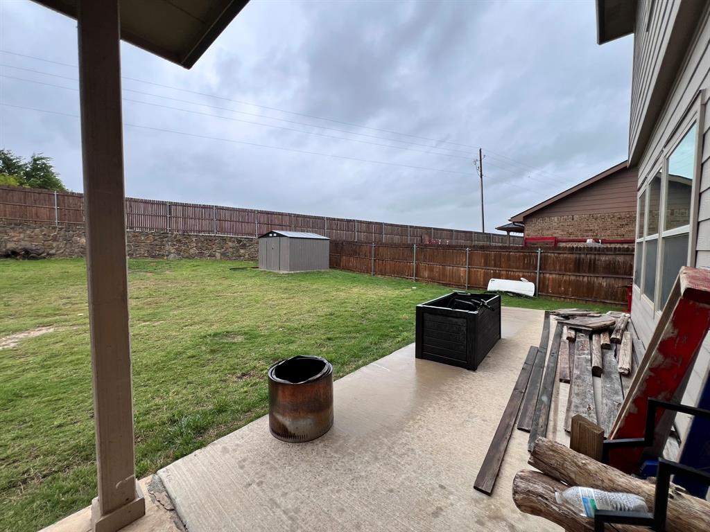 324 Fairgrounds Lane Ponder, TX 76259 - Photo 39 of 40 a view of a terrace with chairs