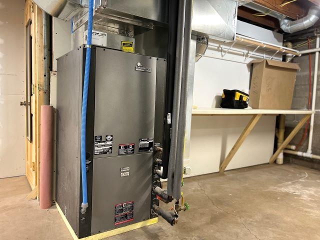 8353 Mannik Road Iron River, WI 54847 - Photo 20 of 48 Utilities featuring heating unit