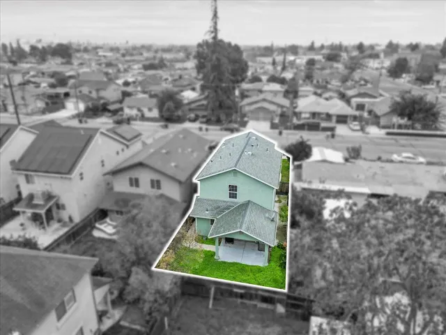 a view of bathroom with a small yard