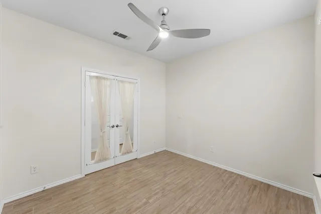 wooden floor in an empty room