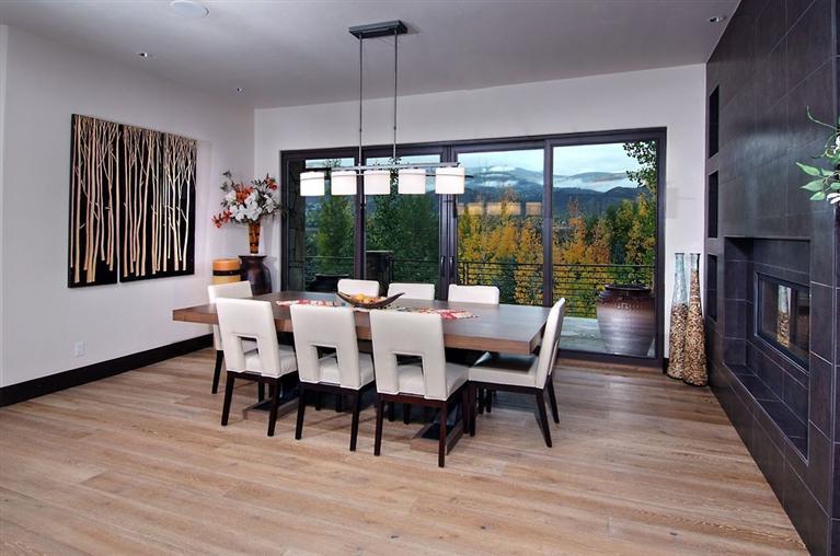184 Arrowhead Drive Edwards, CO 81632 - Photo 6 of 23 a view of a dining room with furniture window and wooden floor