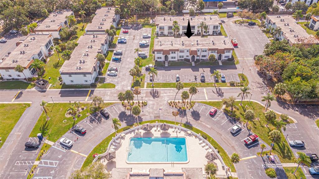 363 South McMullen Booth Road, Unit 107 Clearwater, FL 33759 - Photo 16 of 21 an aerial view of residential house with outdoor space