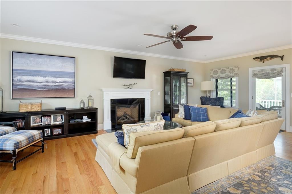 131 Shore Road Cape Neddick, ME 03902 - Photo 14 of 35 The gas fireplace provides both...