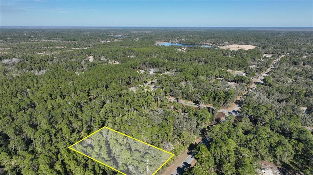 Saffron Avenue Eustis, FL 32736 - Photo 2 of 5 an aerial view of residential houses with outdoor space and trees